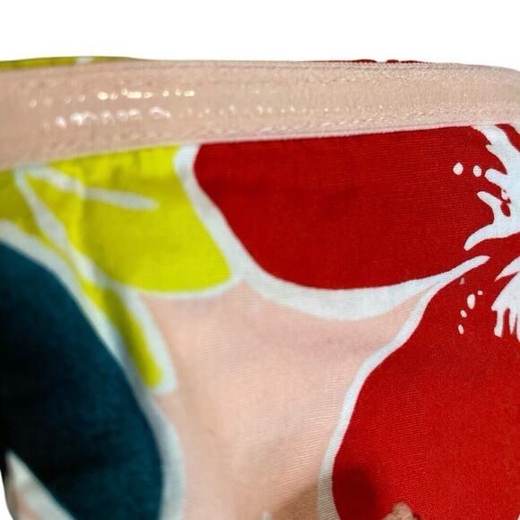 Hibiscus Mini Dress Womens S Tropicalcore Y2K Coquette Coconut Girl Summer Beach - Picture 5 of 11